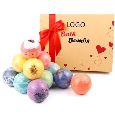 Fizzer da bagno per l'etichetta privata