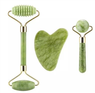 Logo personalizzato Verde Green Jade Roller GUA SET