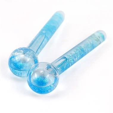 Globe di ghiaccio rullo facciale Massager della pelle fredda
