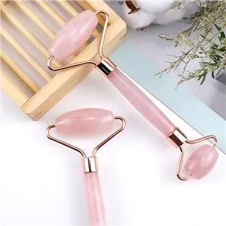Allevia lo stress rullo di giada rosa
