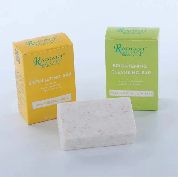 Sapone esfoliante per la barra del corpo