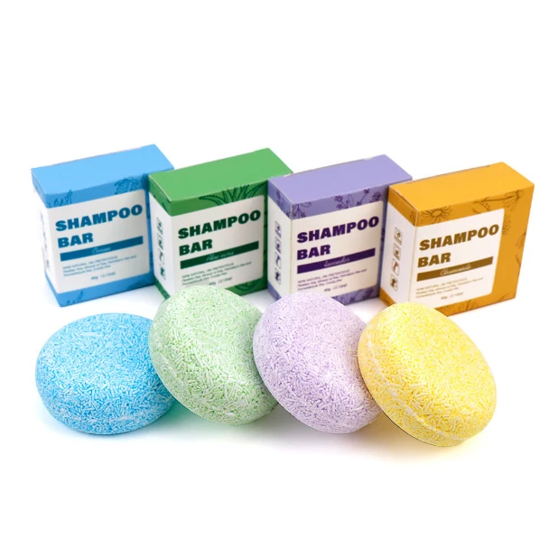 Sapone per barra di shampoo per capelli asciutti