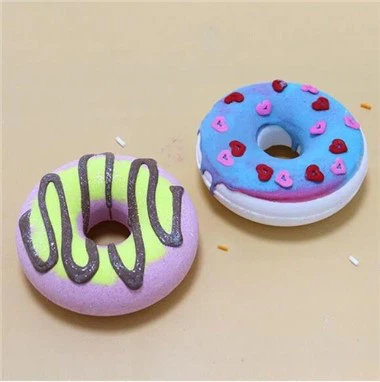 Set di bombe da bagno a ciambelle