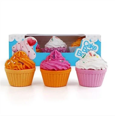 Bomba da bagno per cupcake gelato