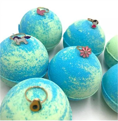 Bombe da bagno a bolle con anelli