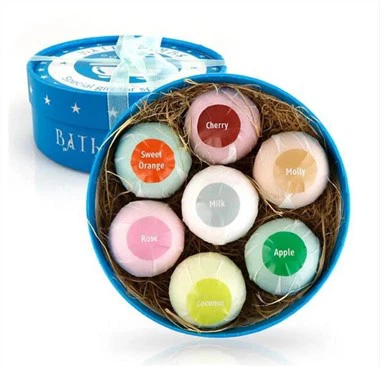 Set di bombe da bagno di Natale carino