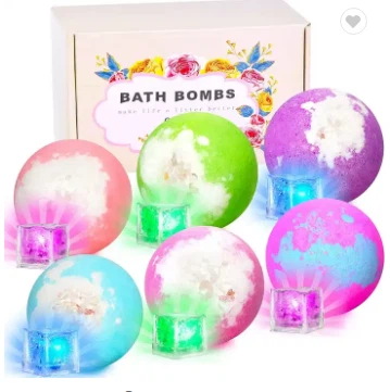 Bomba da bagno illuminata