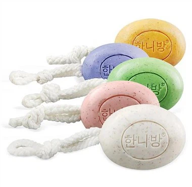 Sapone della corda di fango vulcanica rotonda