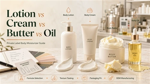 Come sviluppare creme idratanti per il corpo per la pelle secca, la pelle sen...
