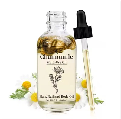 Olio multiuso di camomilla essenziale profumata vegetale olio multiuso